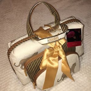 Tapestry set of 3 Cosmetic bags Jaguars NWT